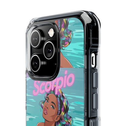 Scorpio Zodiac Clear MagSafe Phone Cases, Horoscope Cases