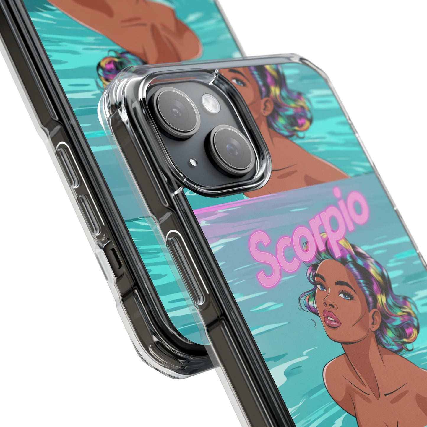 Scorpio Zodiac Clear MagSafe Phone Cases, Horoscope Cases