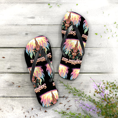 ‘SAGITTARIUS’ Summer Flip Flops - Beach Footwear, Sandals