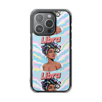 Libra Zodiac Clear MagSafe Phone Case