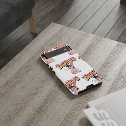 Stylish “Taurus” Phone Case, Cartoon Design