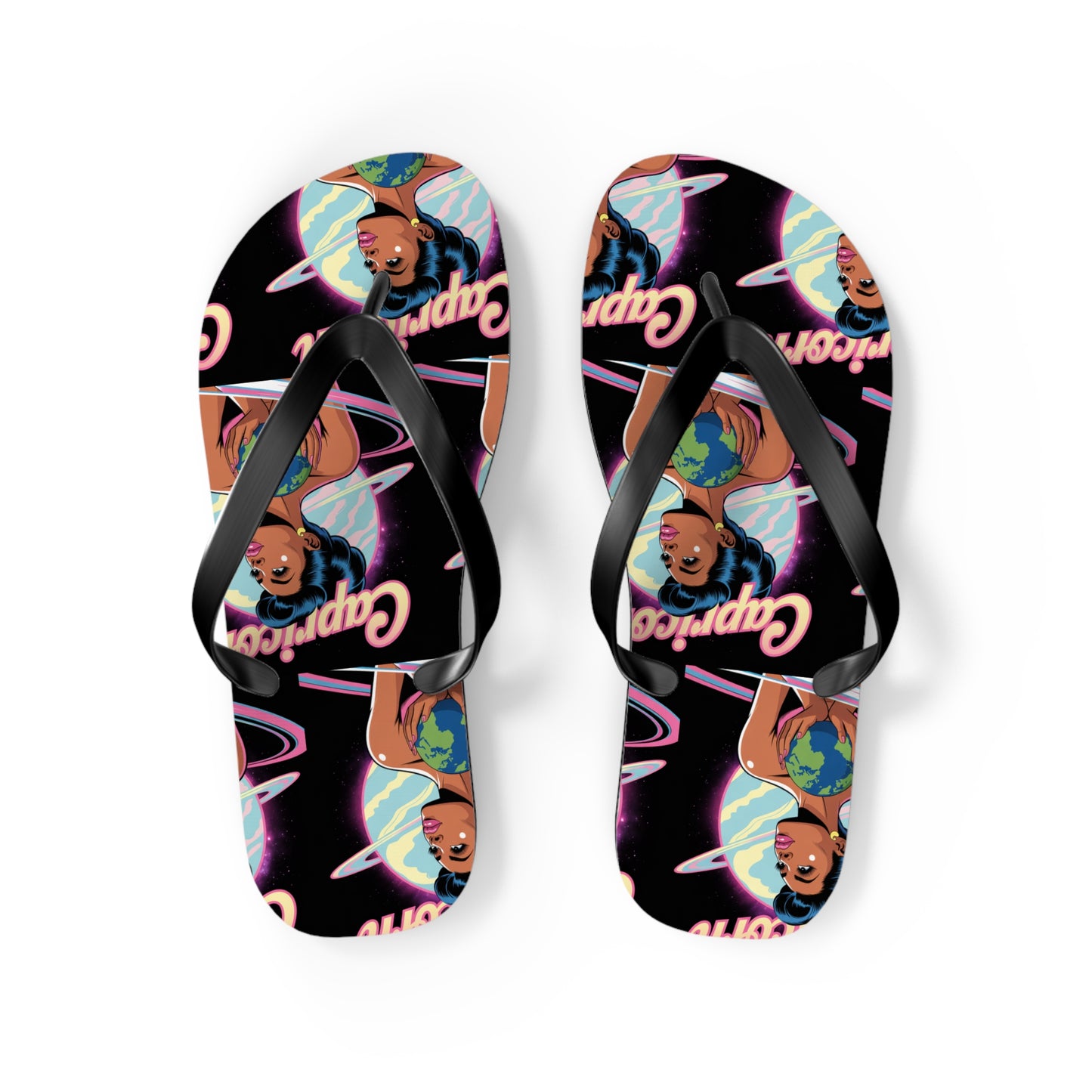 ‘CAPRICORN’ Flip Flops, Zodiac Sandals