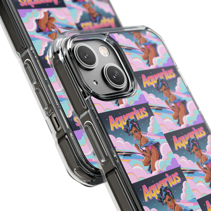 Aquarius Zodiac Phone Case, Phone Accessory for Aquarius