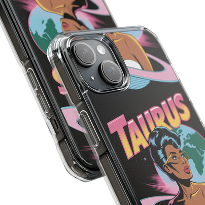 Taurus Phone Case, MagSafe Astrological Impact Case, Zodiac Sign Cover