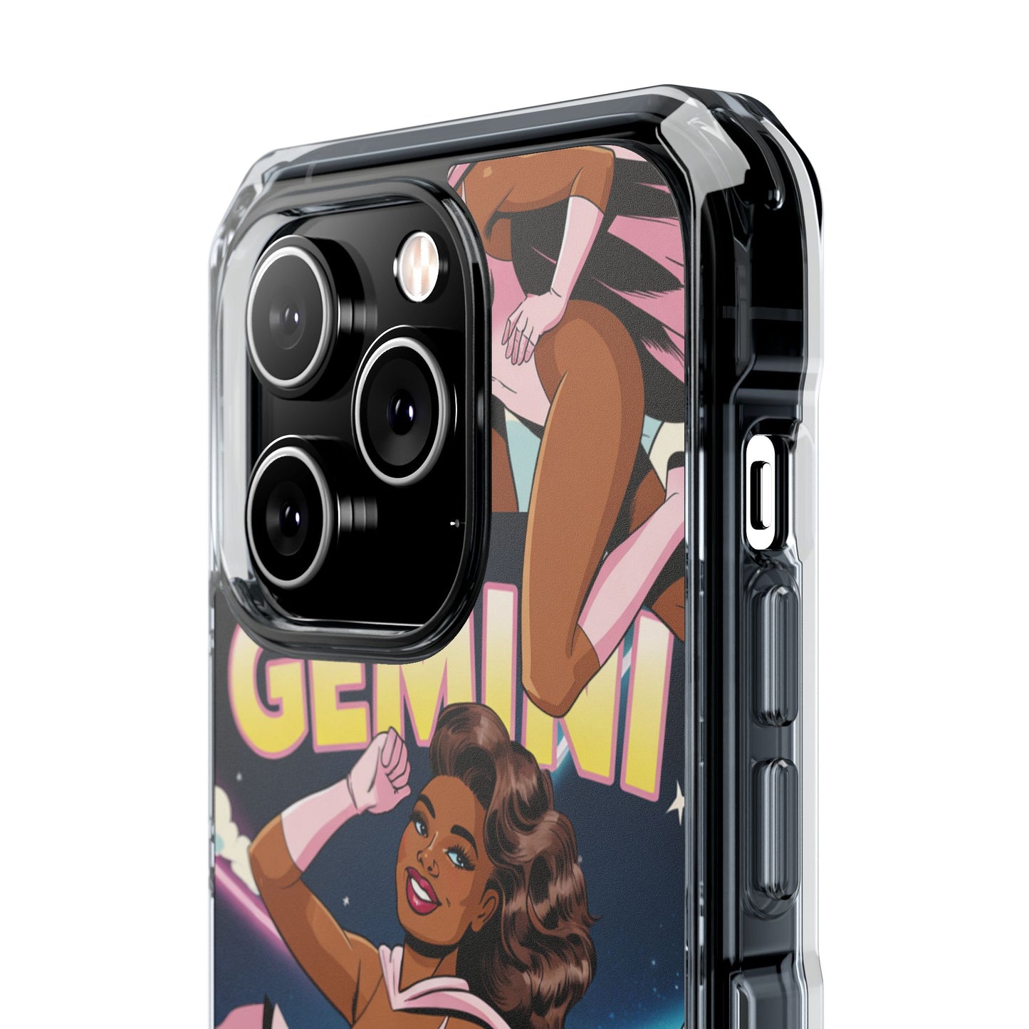Gemini Zodiac MagSafe Clear Impact Case