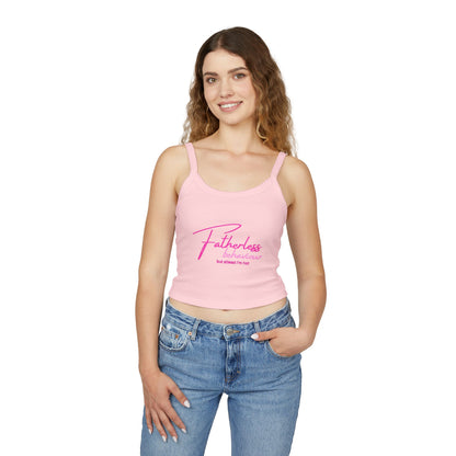 Fatherless Behaviour Spaghetti Strap Tank Top