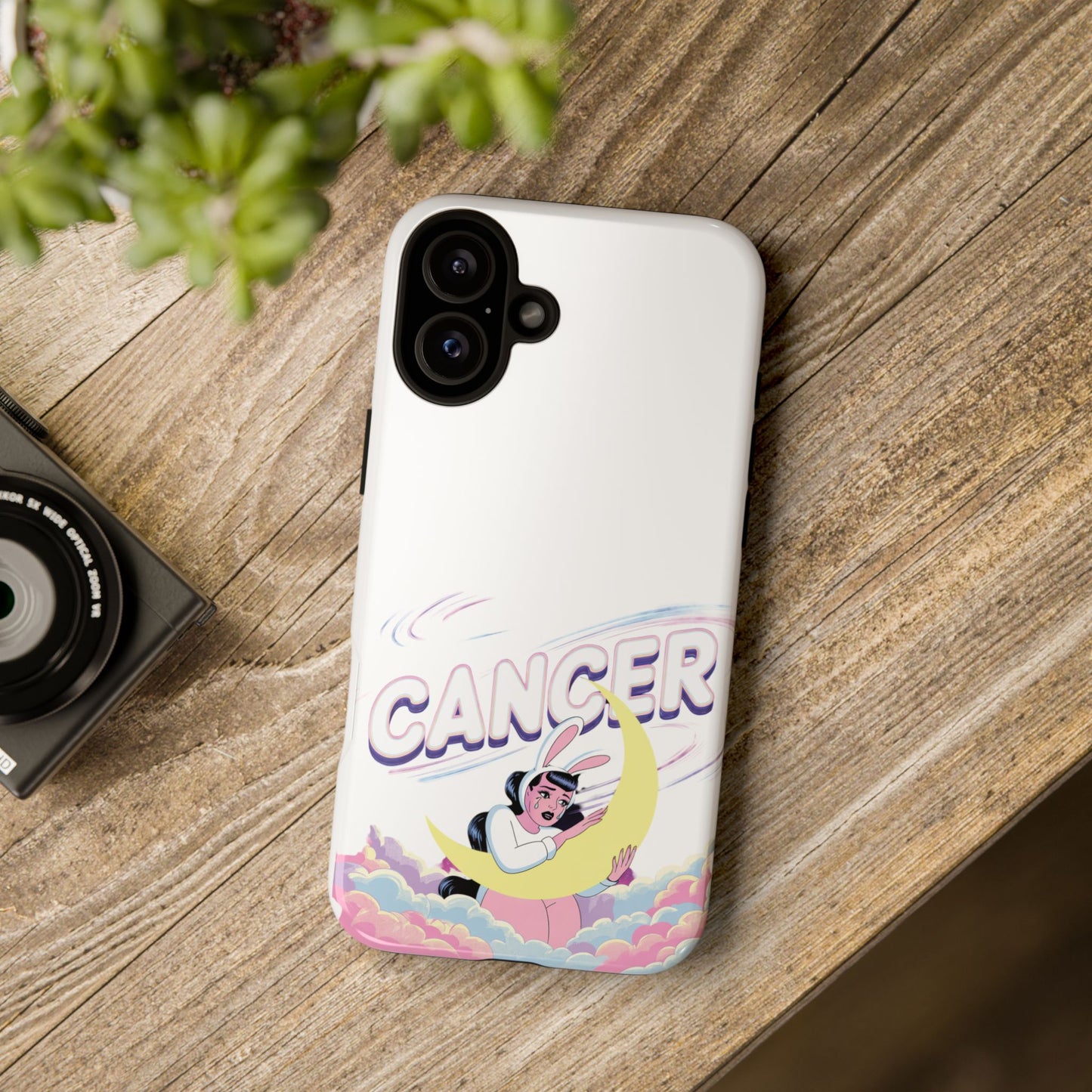 “Cancer” Zodiac Phone Case, Cute Cancer Case, Astrology Phone Cover