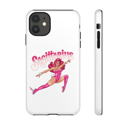 “Sagittarius” phone case Pink Dollar Bill Woman Bunny Costume