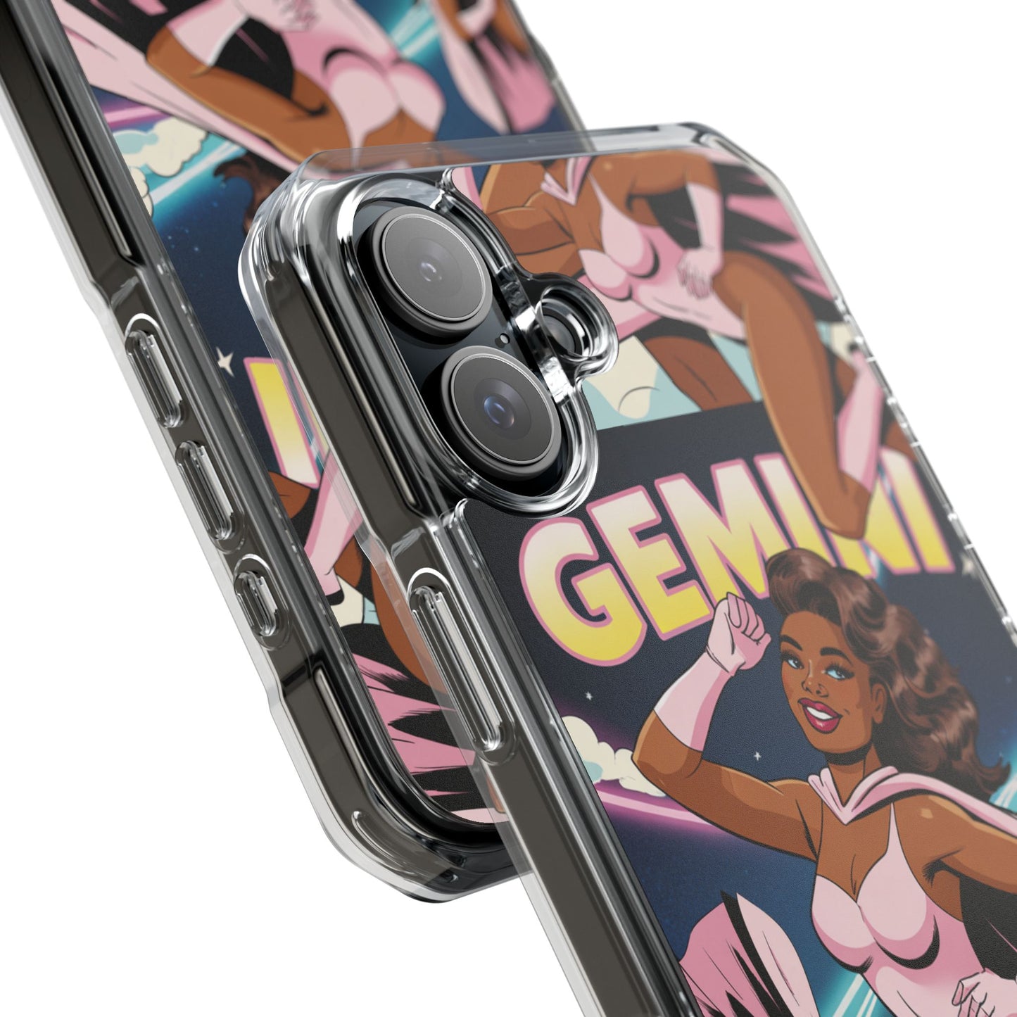 Gemini Zodiac MagSafe Clear Impact Case