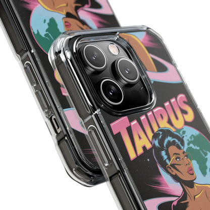 Taurus Phone Case, MagSafe Astrological Impact Case, Zodiac Sign Cover
