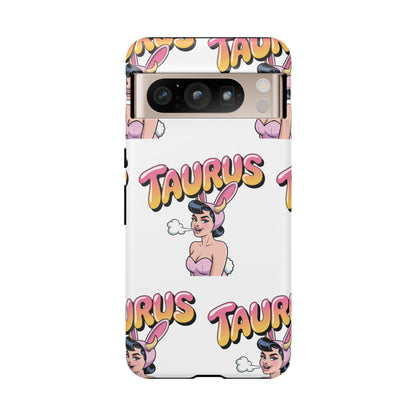 Stylish “Taurus” Phone Case, Cartoon Design