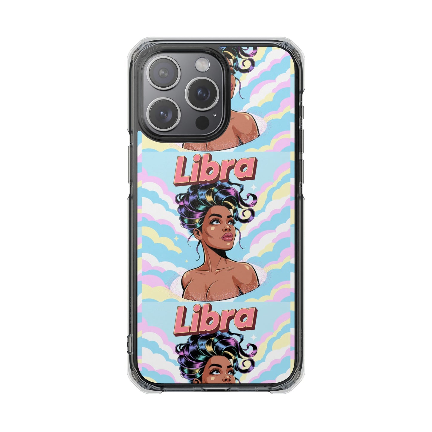 Libra Zodiac Clear MagSafe Phone Case