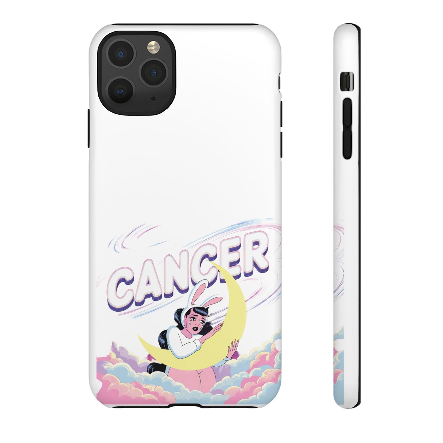 “Cancer” Zodiac Phone Case, Cute Cancer Case, Astrology Phone Cover