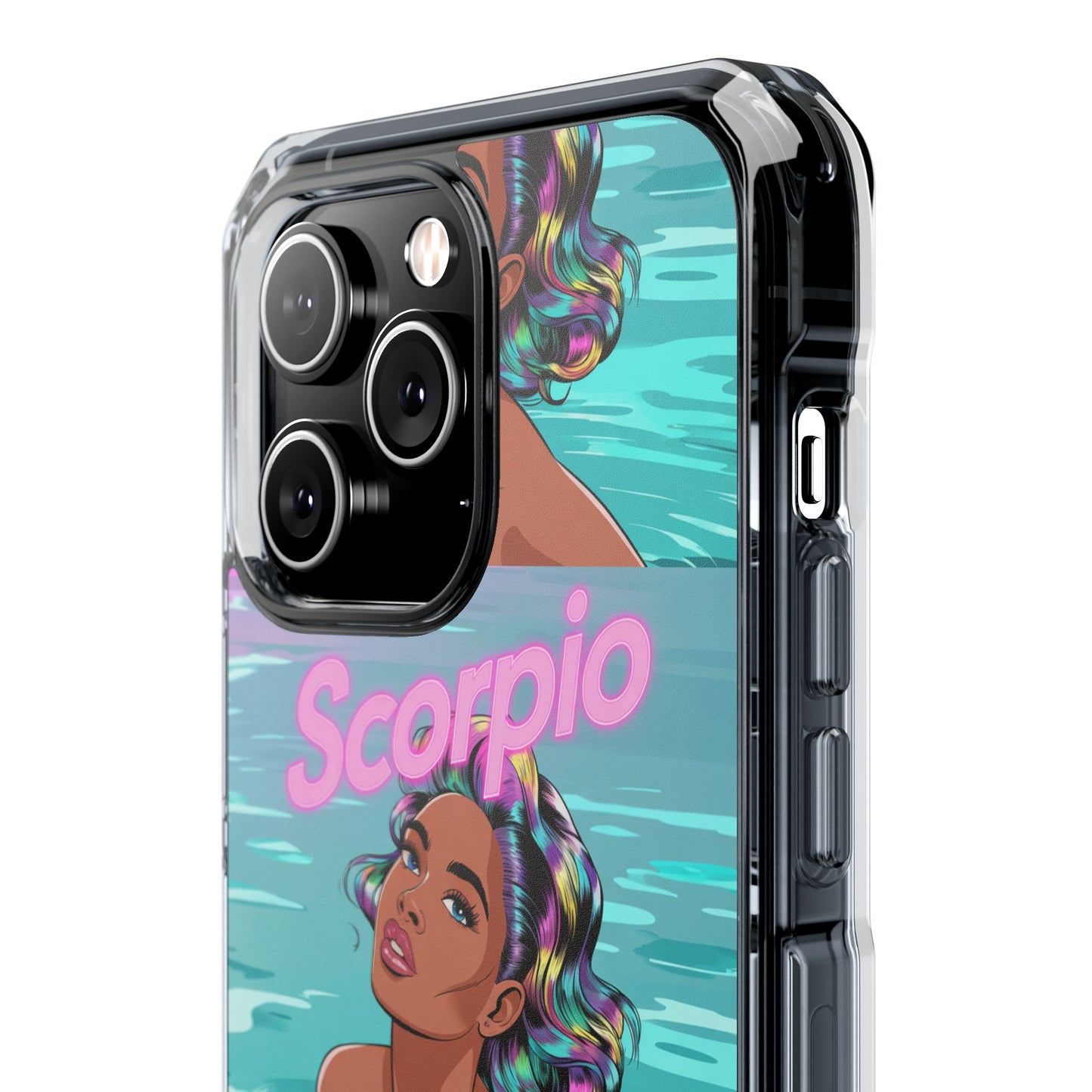 Scorpio Zodiac Clear MagSafe Phone Cases, Horoscope Cases