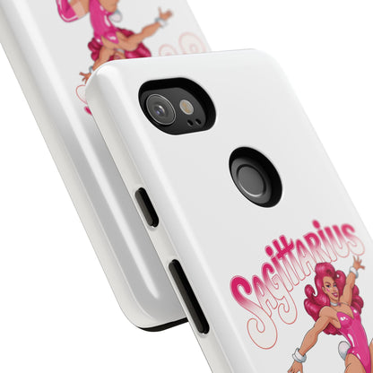 “Sagittarius” phone case Pink Dollar Bill Woman Bunny Costume