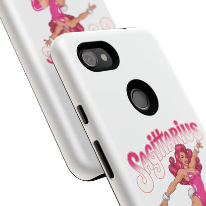“Sagittarius” phone case Pink Dollar Bill Woman Bunny Costume