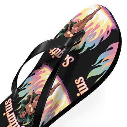 ‘SAGITTARIUS’ Summer Flip Flops - Beach Footwear, Sandals