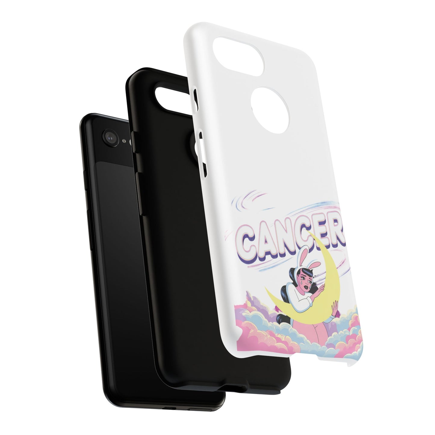 “Cancer” Zodiac Phone Case, Cute Cancer Case, Astrology Phone Cover