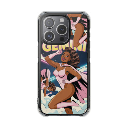 Gemini Zodiac MagSafe Clear Impact Case