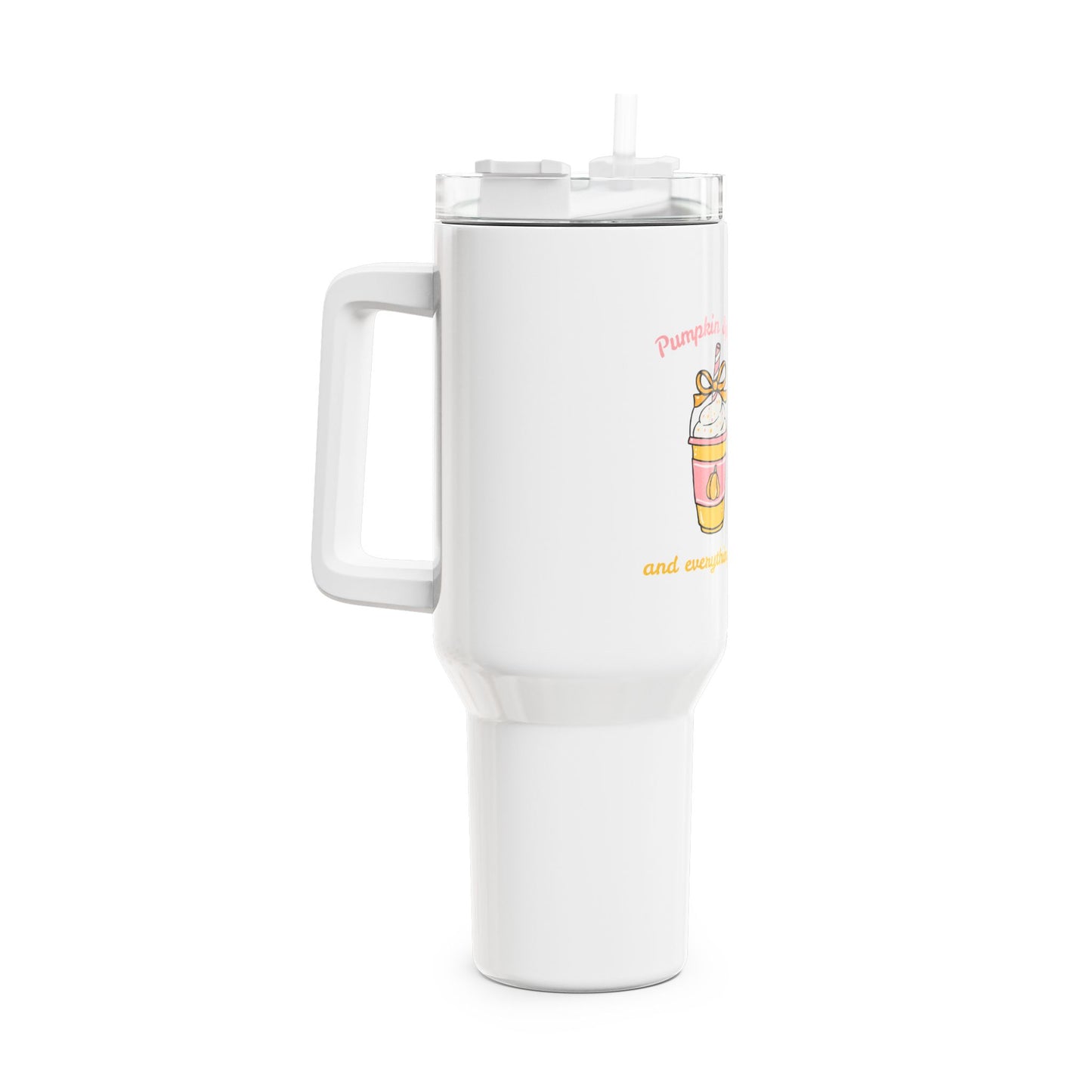 Pumpkin Spice Tumbler, 40oz - Fall Drinkware