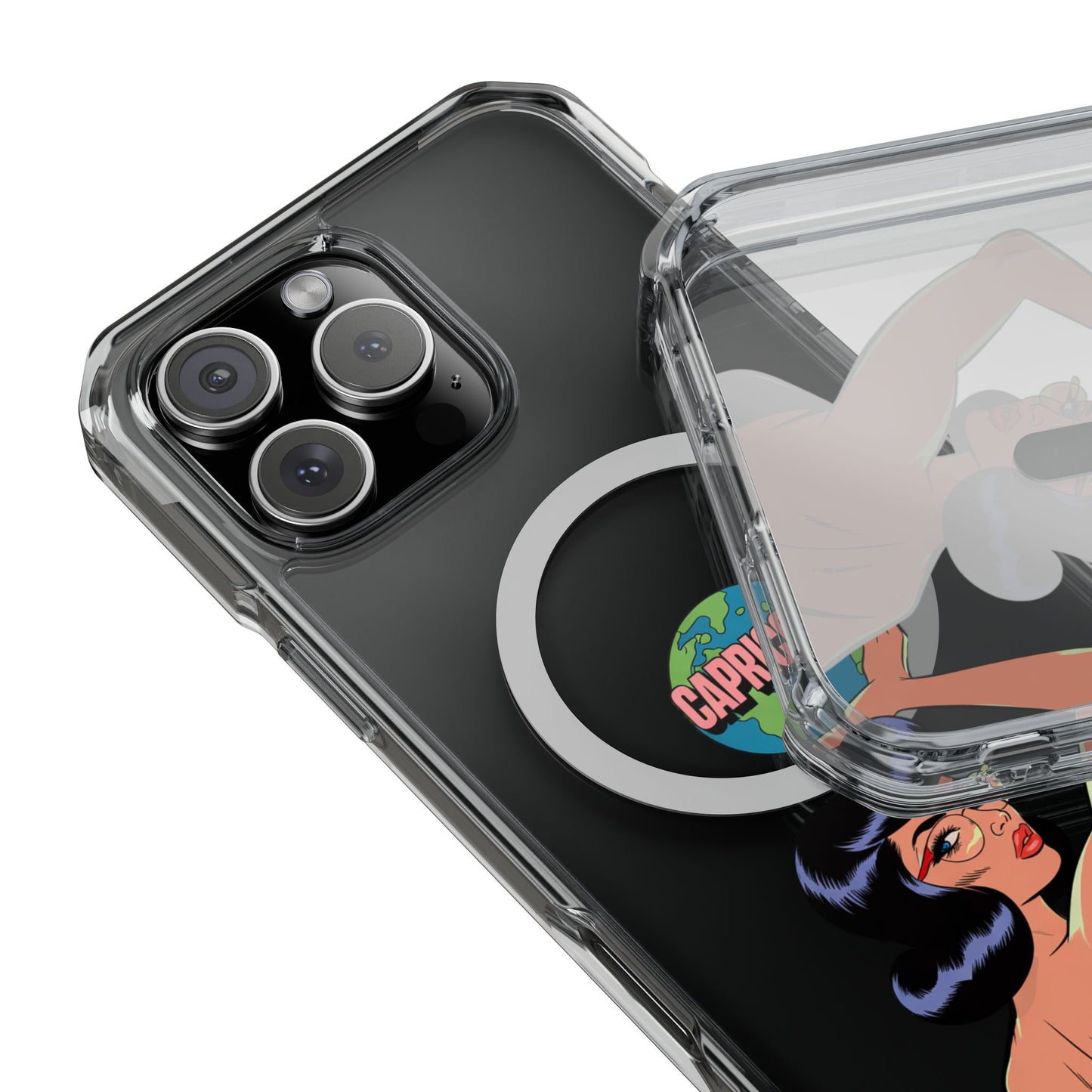 Capricorn MagSafe Clear Case, Zodiac Phone Cover, Astrology Gift