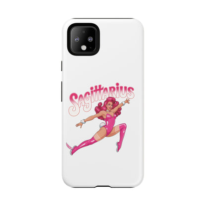 “Sagittarius” phone case Pink Dollar Bill Woman Bunny Costume