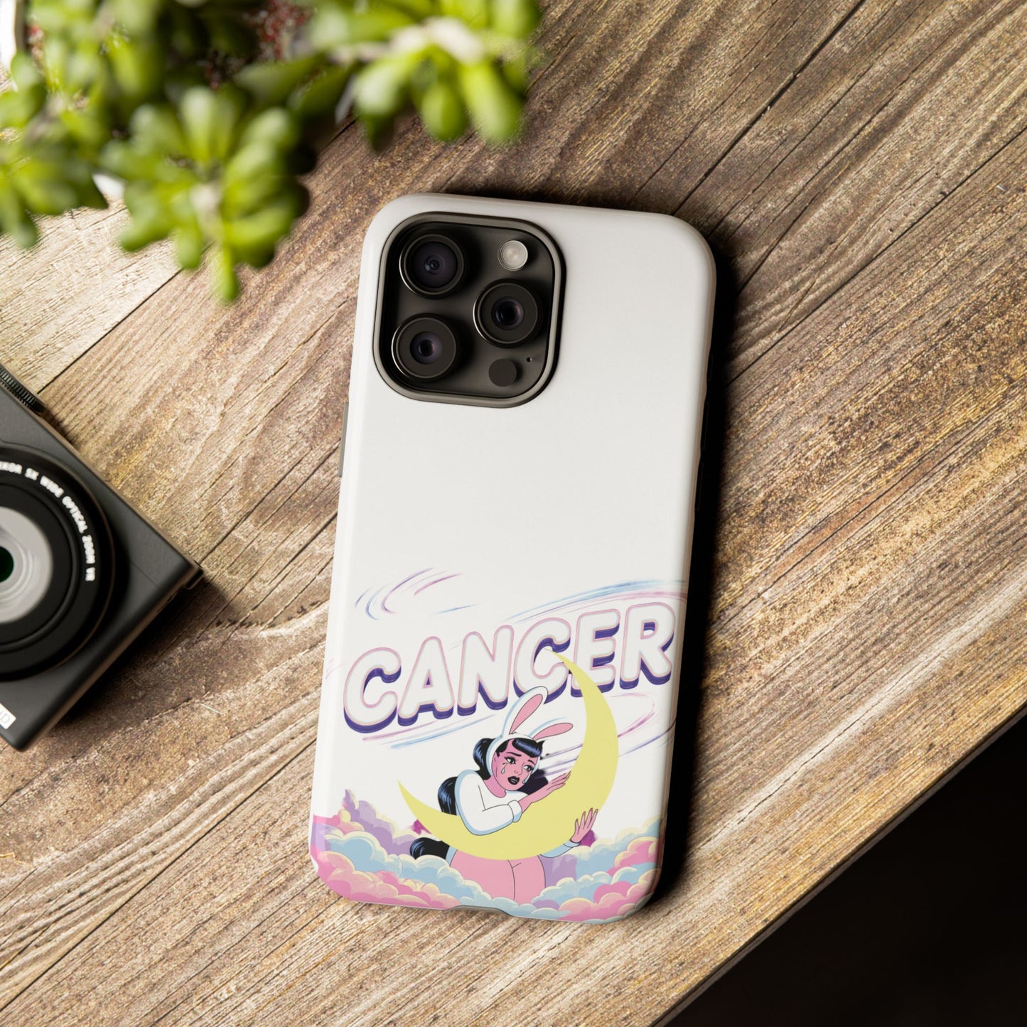 “Cancer” Zodiac Phone Case, Cute Cancer Case, Astrology Phone Cover