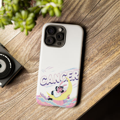 “Cancer” Zodiac Phone Case, Cute Cancer Case, Astrology Phone Cover