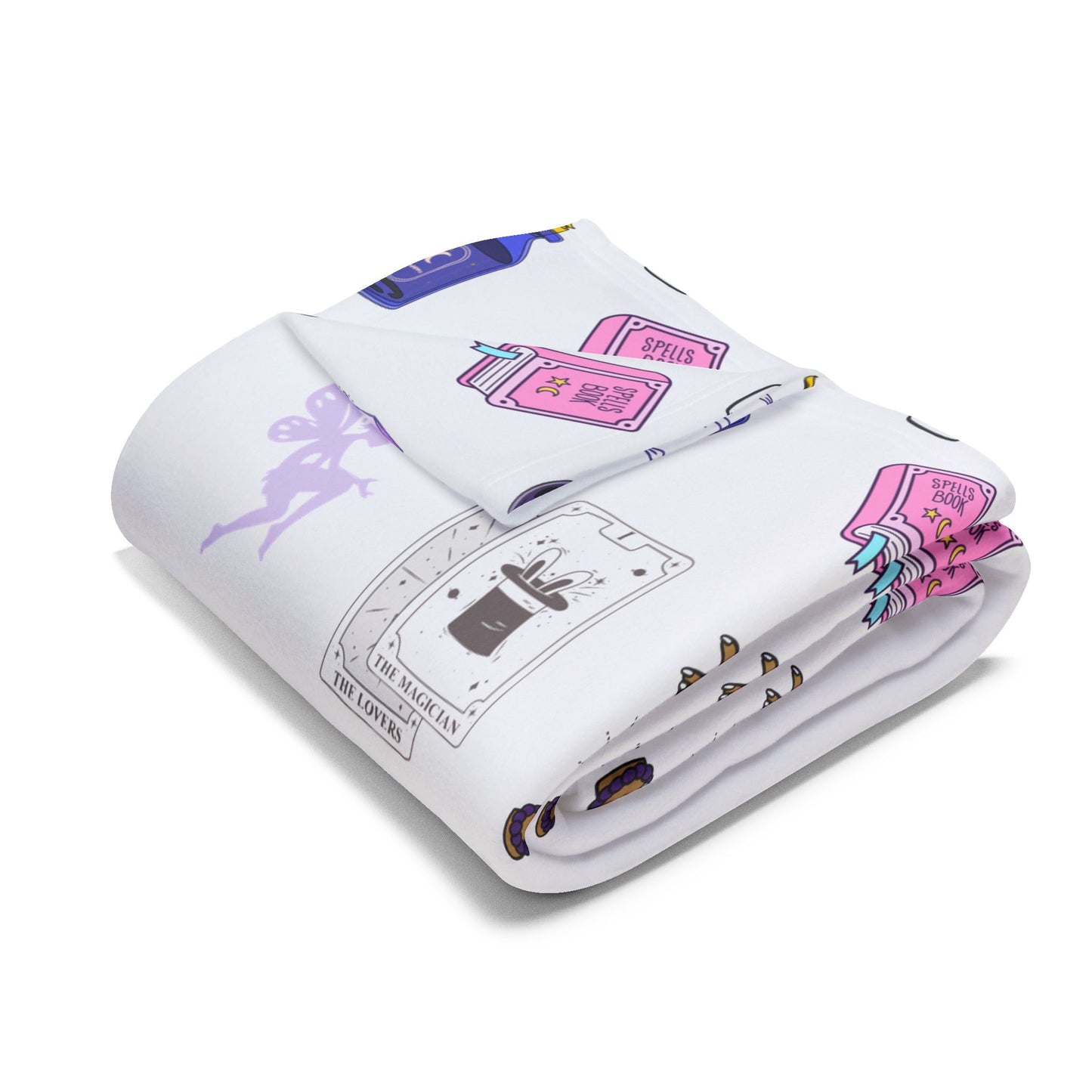 Mystical Tarot, Spells & Potions Fleece Blanket