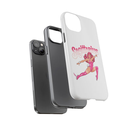 “Sagittarius” phone case Pink Dollar Bill Woman Bunny Costume