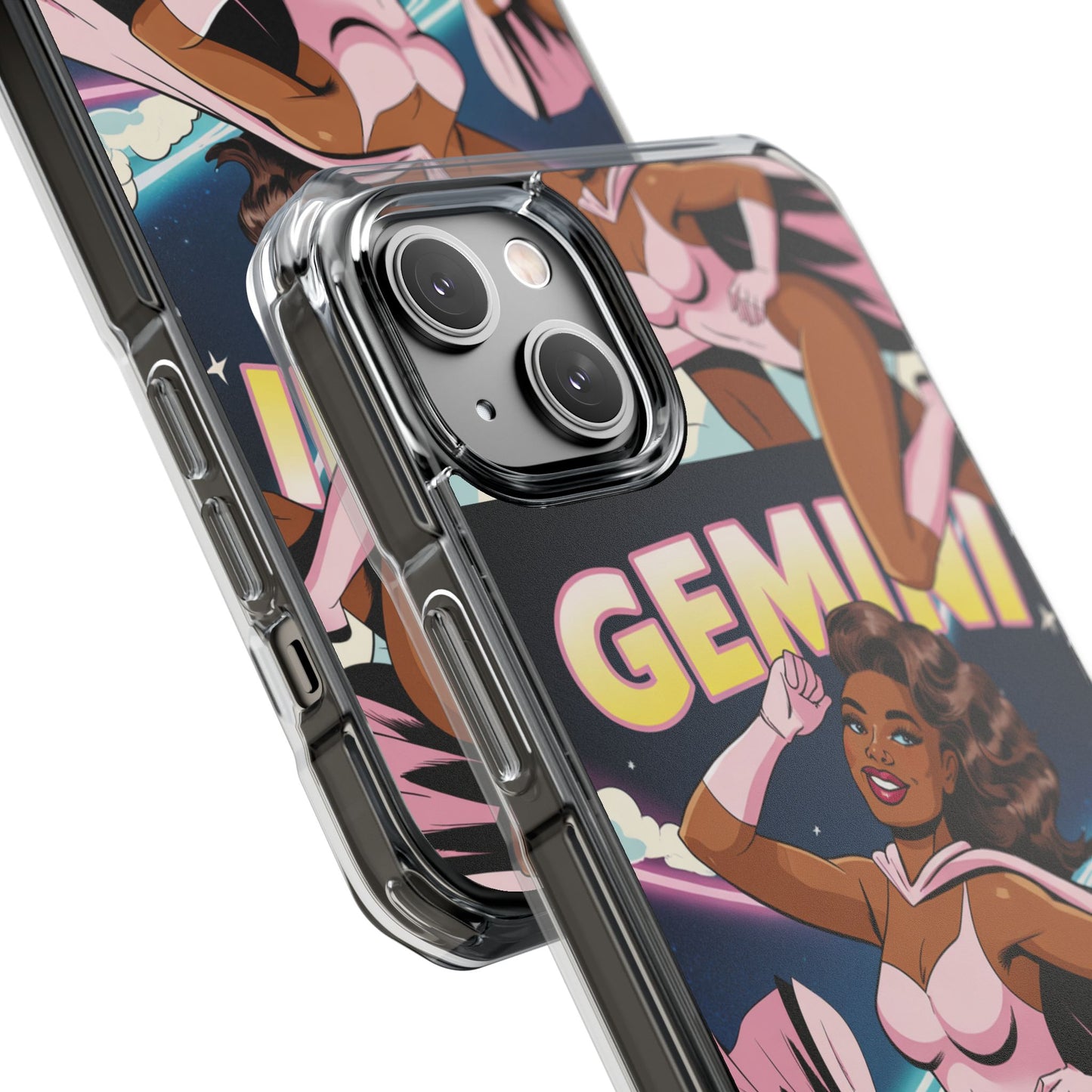 Gemini Zodiac MagSafe Clear Impact Case