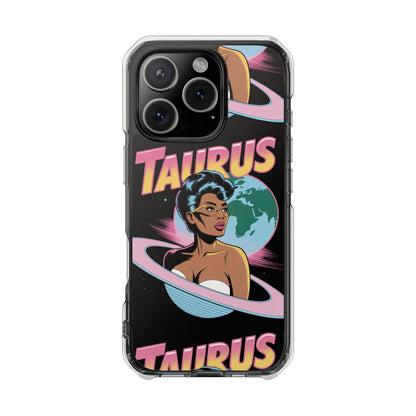 Taurus Phone Case, MagSafe Astrological Impact Case, Zodiac Sign Cover