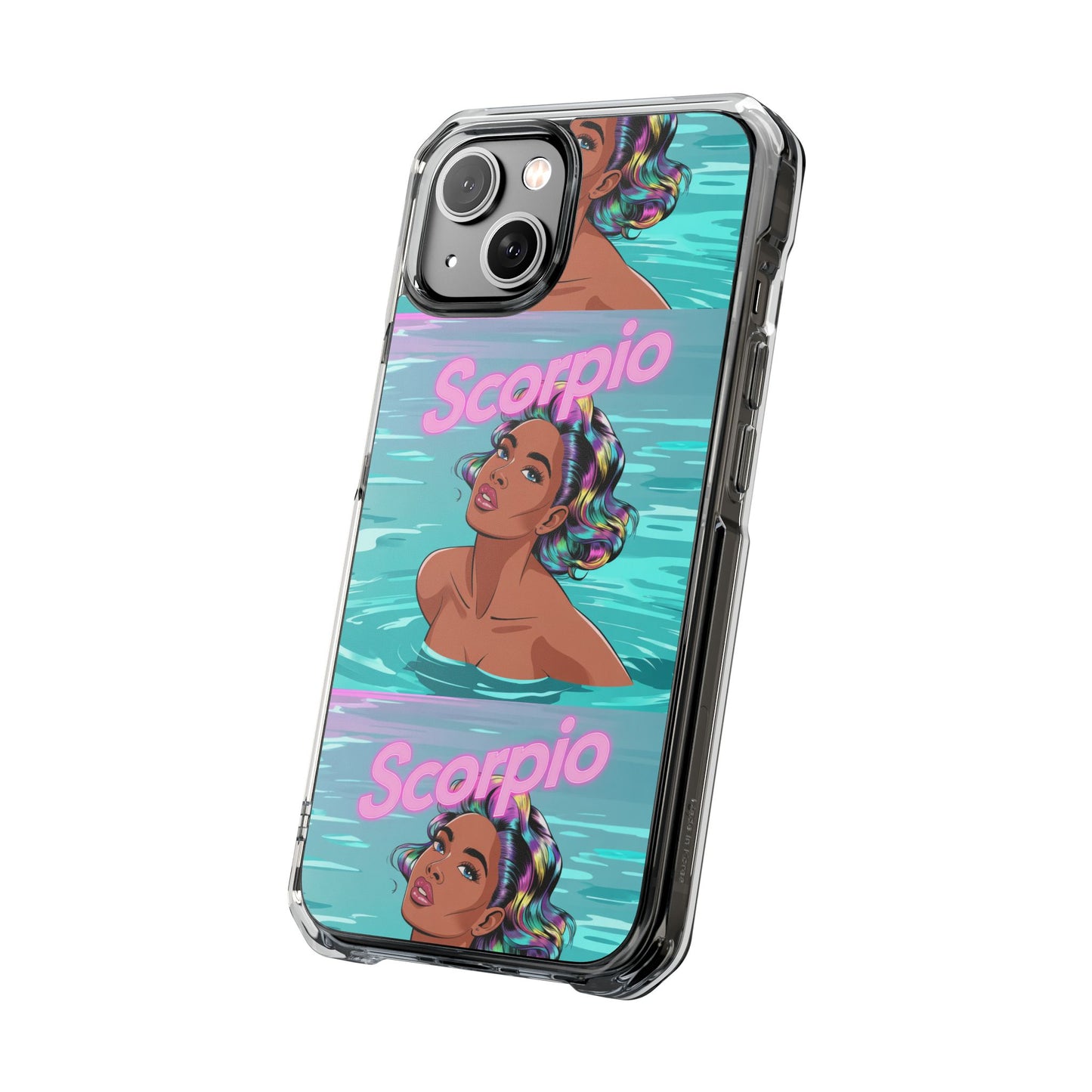 Scorpio Zodiac Clear MagSafe Phone Cases, Horoscope Cases
