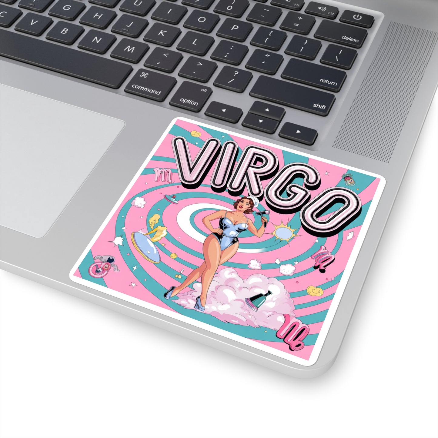 Virgo Square Stickers | Zodiac Stickers for Astrology Lovers