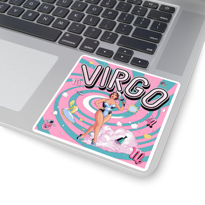 Virgo Square Stickers | Zodiac Stickers for Astrology Lovers
