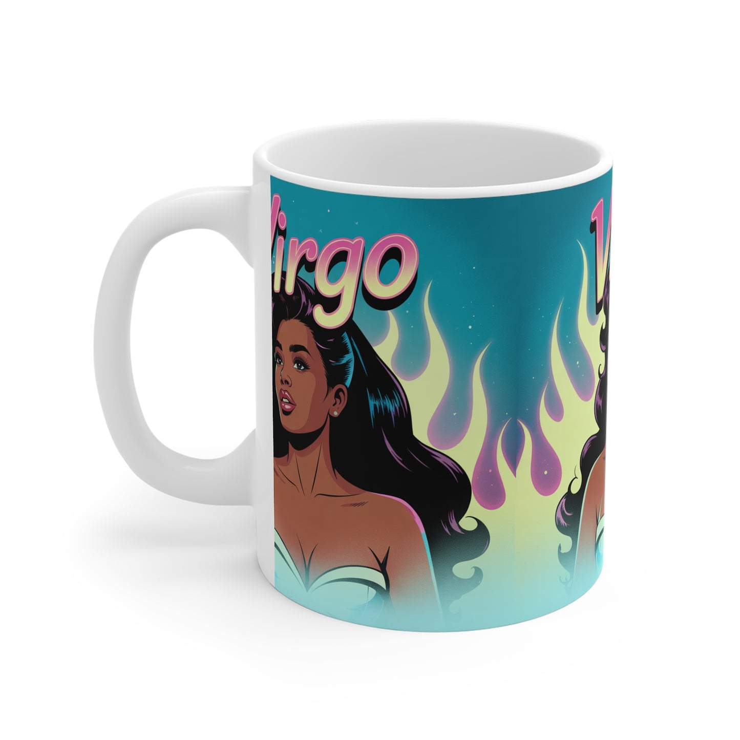 Astrological Virgo Mug, Zodiac Coffee Cup
