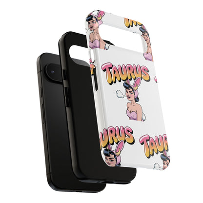 Stylish “Taurus” Phone Case, Cartoon Design