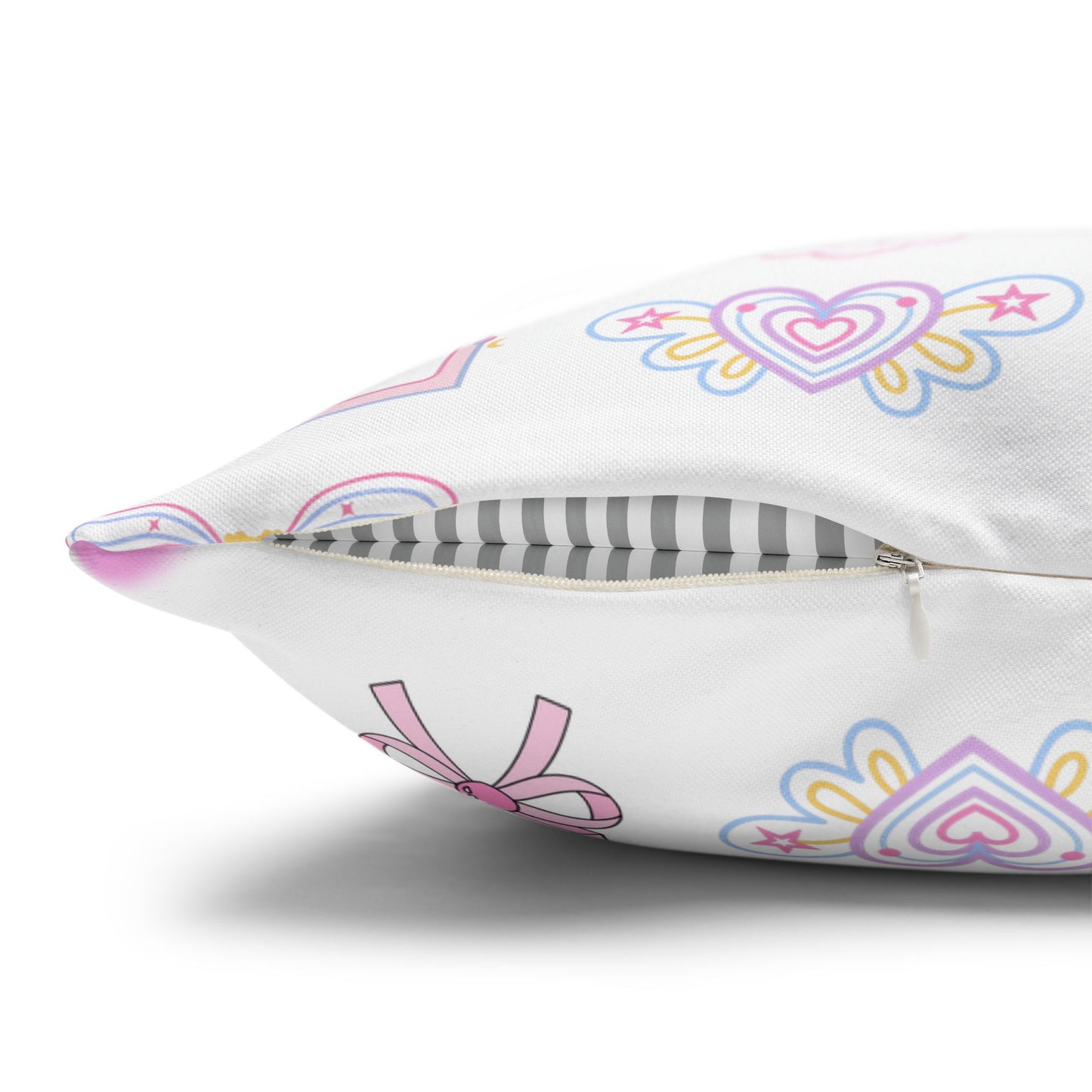 Whimsical Decorative Pillowcase, Colourful Home Decor