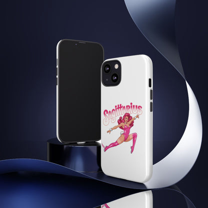 “Sagittarius” phone case Pink Dollar Bill Woman Bunny Costume