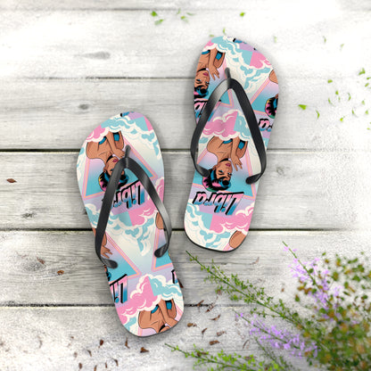 ‘LIBRA’ Flip Flops for Summer Fun, Vacation Footwear, Pool Party Essentials