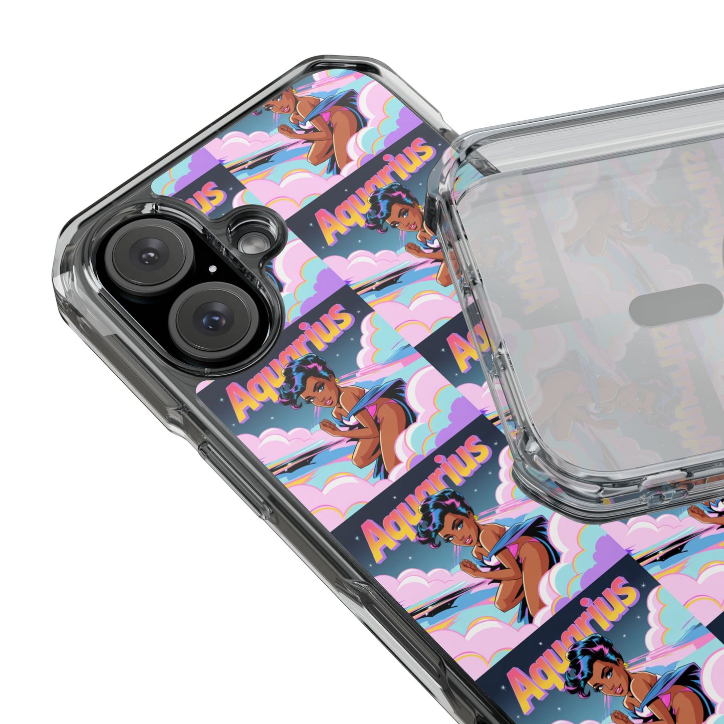 Aquarius Zodiac Phone Case, Phone Accessory for Aquarius