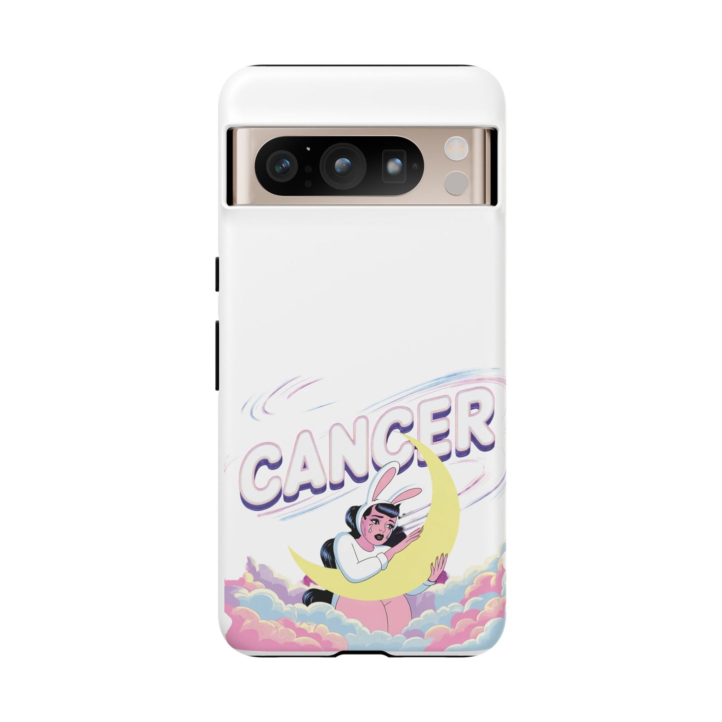 “Cancer” Zodiac Phone Case, Cute Cancer Case, Astrology Phone Cover