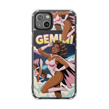 Gemini Zodiac MagSafe Clear Impact Case