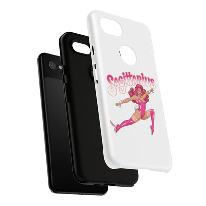 “Sagittarius” phone case Pink Dollar Bill Woman Bunny Costume