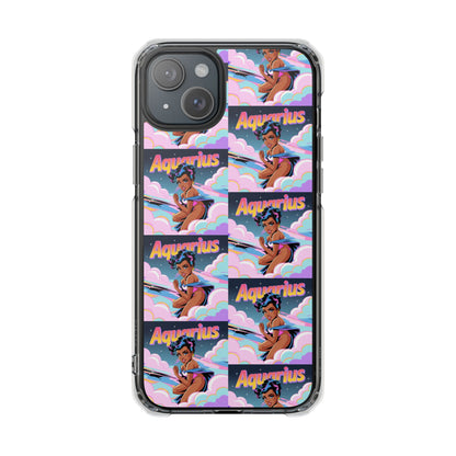 Aquarius Zodiac Phone Case, Phone Accessory for Aquarius
