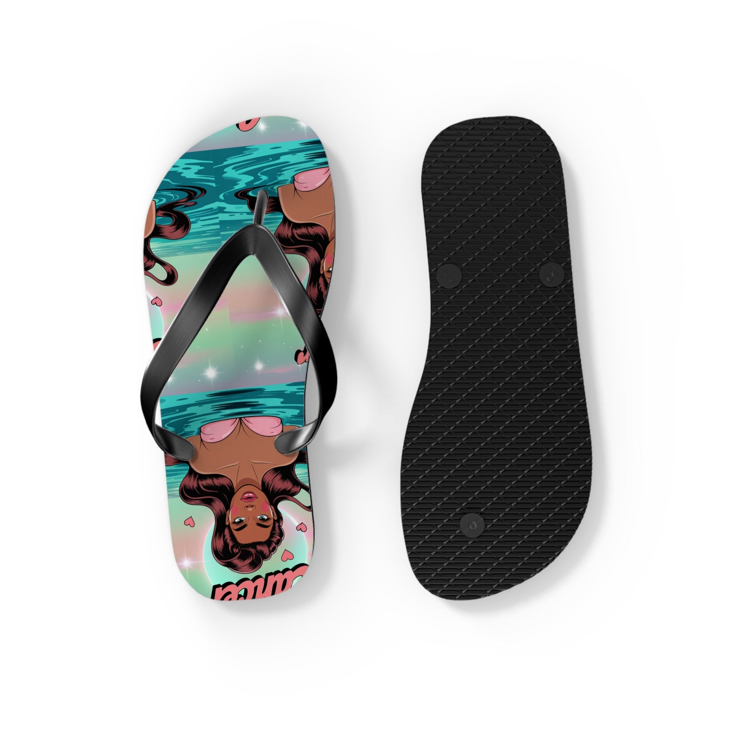Zodiac ‘CANCER’ Beach Flip Flops - Summer Sandals