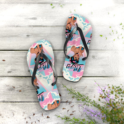 ‘LIBRA’ Flip Flops for Summer Fun, Vacation Footwear, Pool Party Essentials