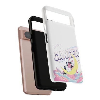 “Cancer” Zodiac Phone Case, Cute Cancer Case, Astrology Phone Cover