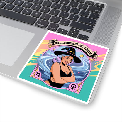 Magic Enchanting Witchy Stickers, Hocus Pocus design