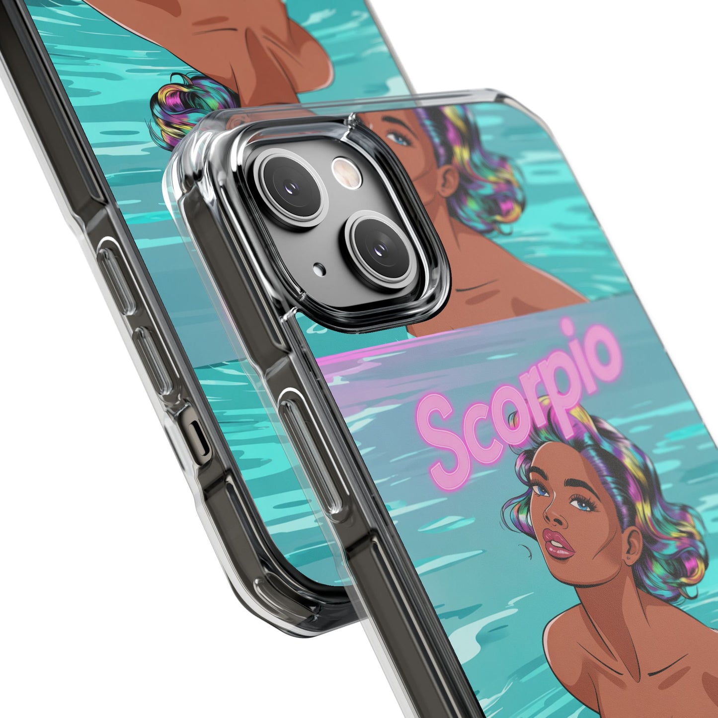 Scorpio Zodiac Clear MagSafe Phone Cases, Horoscope Cases